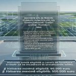 Tranziție Justa 2021–2027, acțiunea „SPRIJINIREA TRANZITIEI FORTEI DE MUNCA”, Componenta „Sprijin pentru modernizarea si consolidarea instituțiilor si serviciilor pieței forței de munca – Formare profesionala –furnizori acreditați”